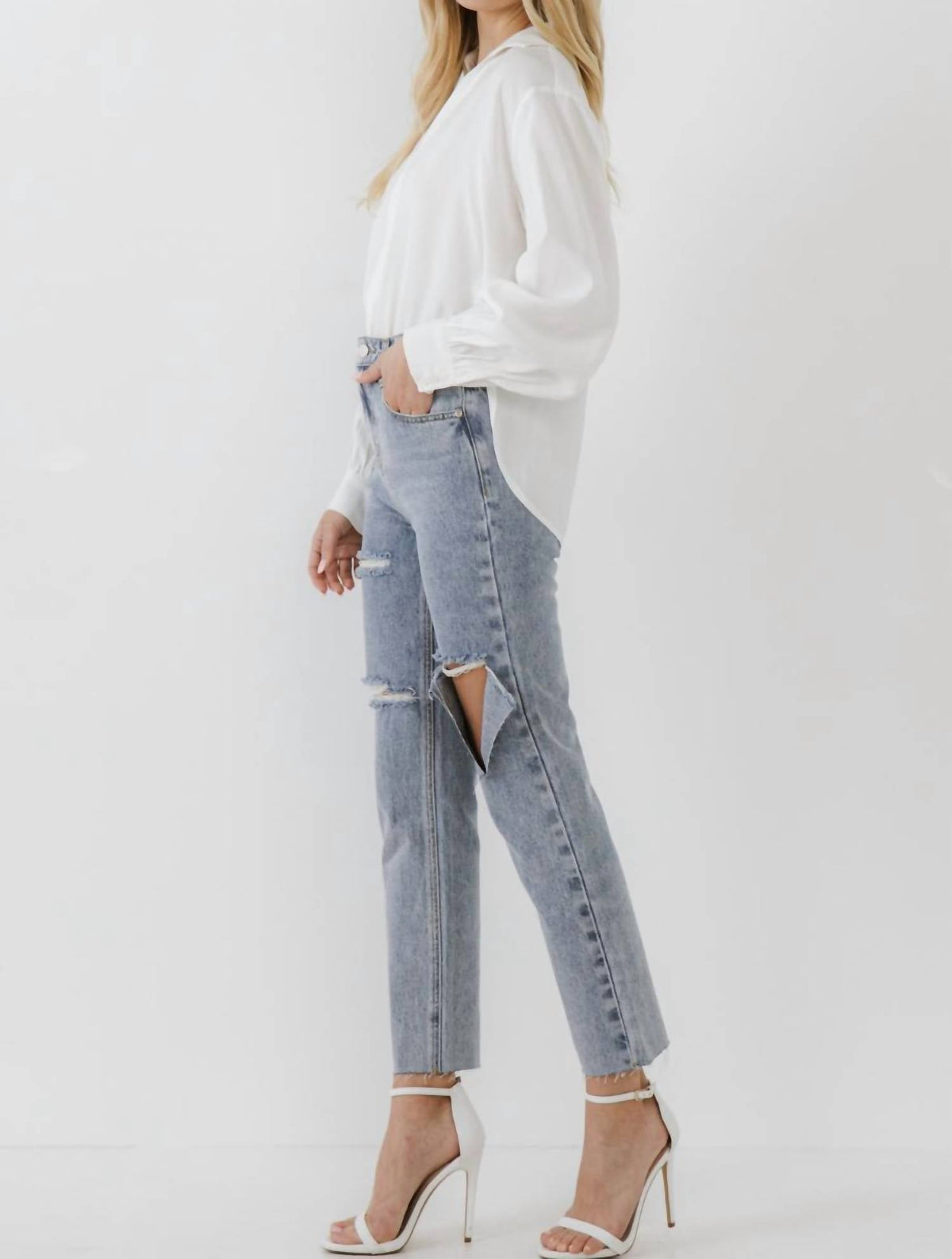 Endless Rose - Perfect V-neck Blouse