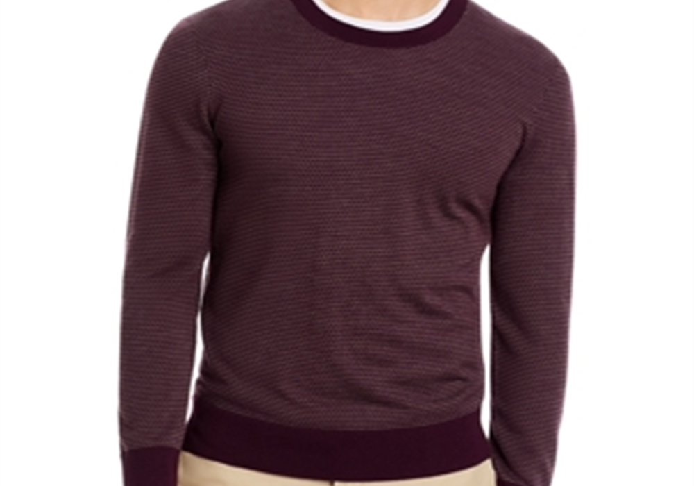 The Men's Store at Bloomingdale's Merino Wool Crewneck Sweater Pink