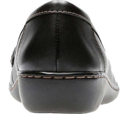 Clarks Women's Ashland Bubble Flats Black Size 8 M