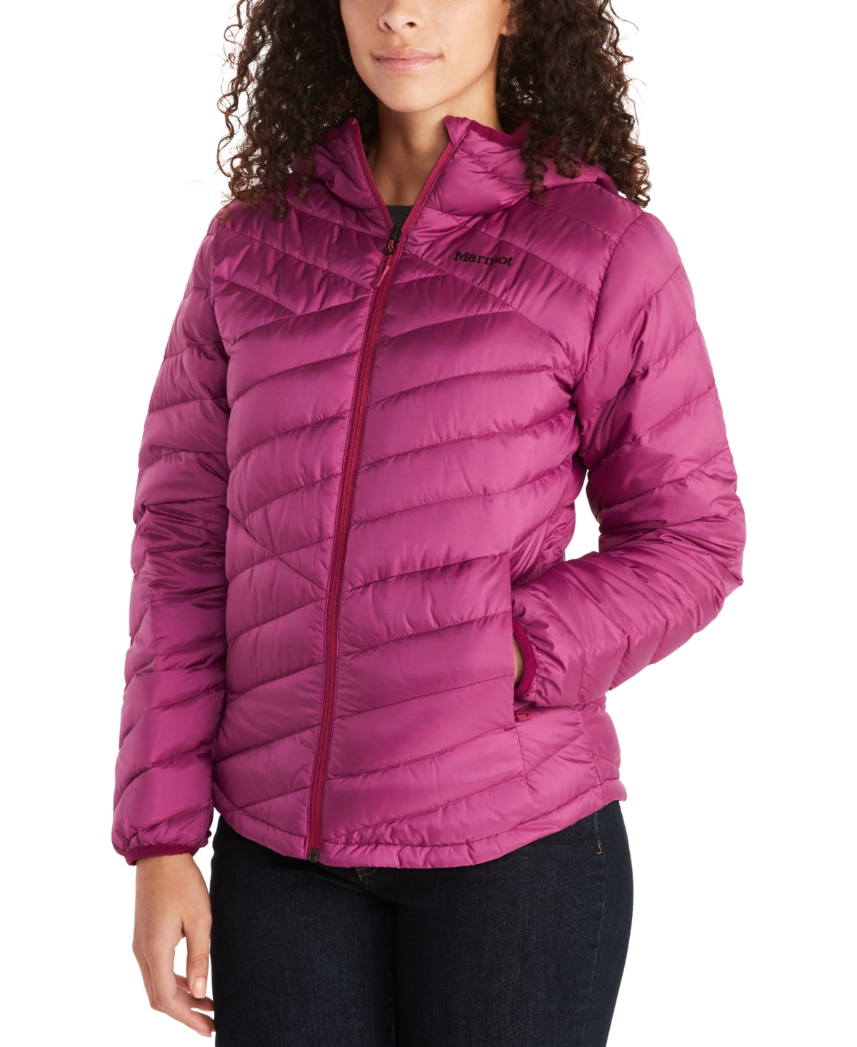 Marmot Women's Highlander Down Jacket Pink Size X-Large