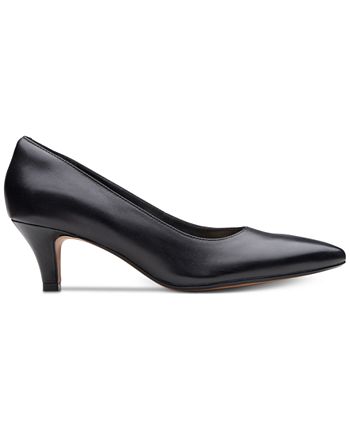 Clarks Women's Collection Linvale Jerica Shoes Black Size 7 M