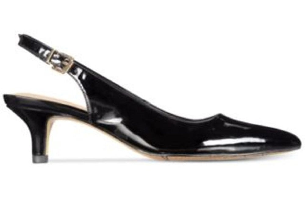 Bella Vita Women's Scarlette Slingback Pump Black Size 6.5 WW