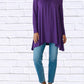 Diva Usa - Sibella Pleated Front Long Sleeve Blouse