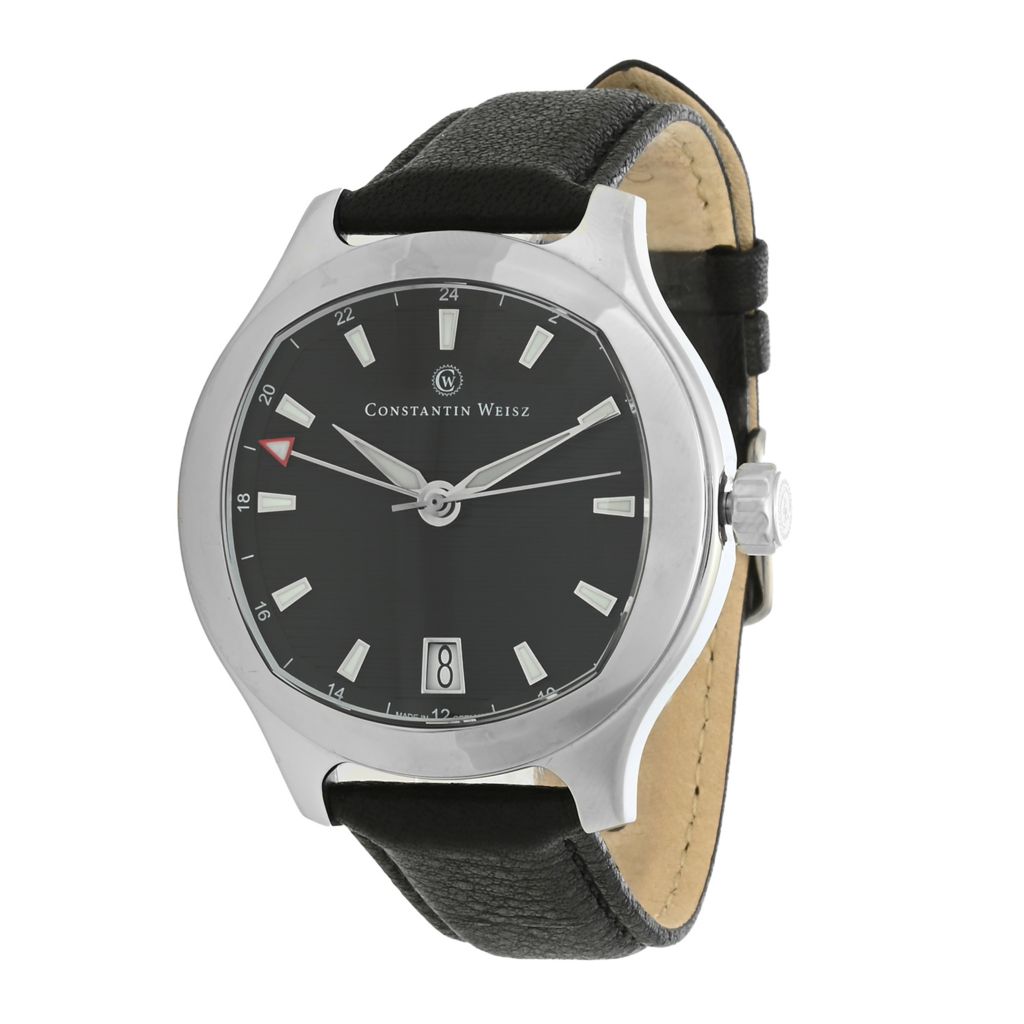 constantin-weisz-43mm-cricket-gmt-ltd-ed-automatic-strap-watch