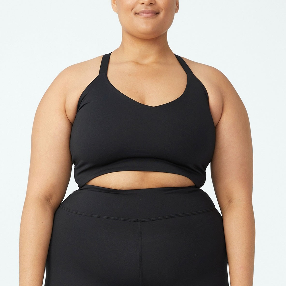 COTTON ON Women's Active Summer Bra Black Size 16W