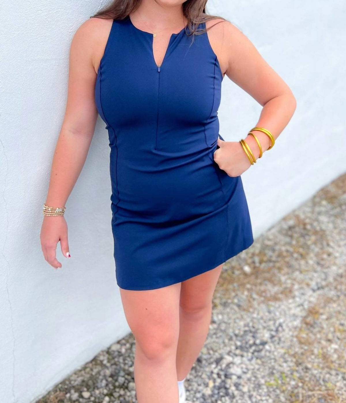 Spanx - Get Moving Zip Front Dress