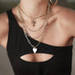 Eklexic - Women's Script Love Pendant