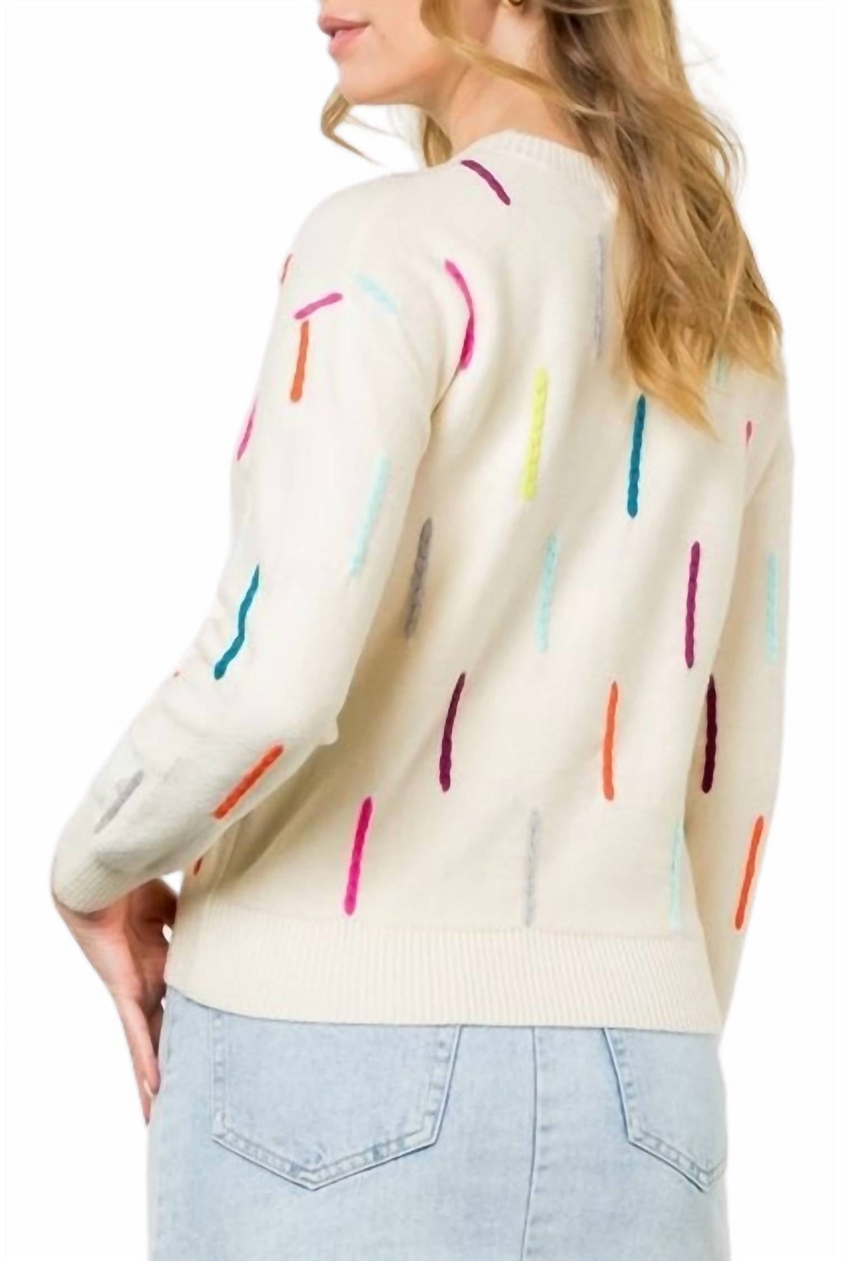 Thml - Knitted detail sweater