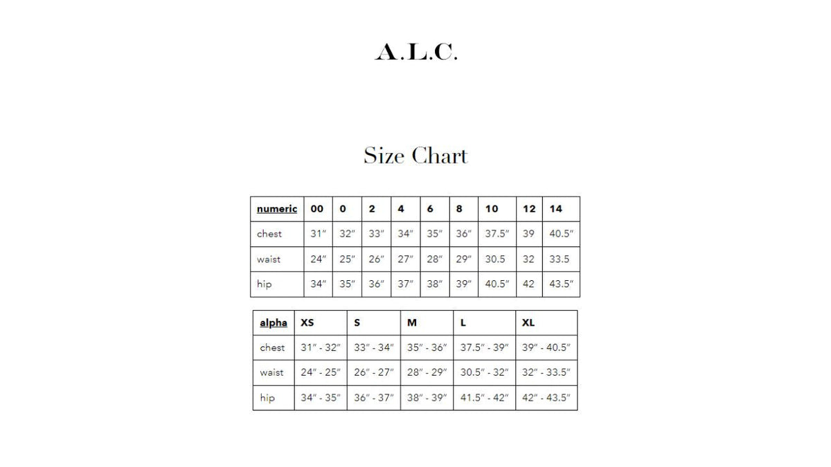 A.L.C. - Maeve Short Sleeve Top