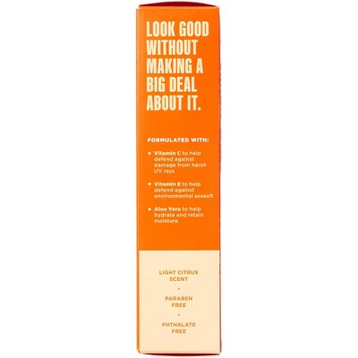 Duke Cannon Daily Defense Face Lotion SPF 32 Lightweight Daily SPF Moisturizer 3 fl oz - Imperfect Box