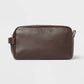 Leather Dopp Kit Handbag Goodfellow & Co - New