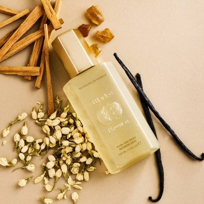 Blake Brown Hair and Body Refresh Mist Sandalwood Vanille Warm Vanilla Fragrance 5 fl oz - New