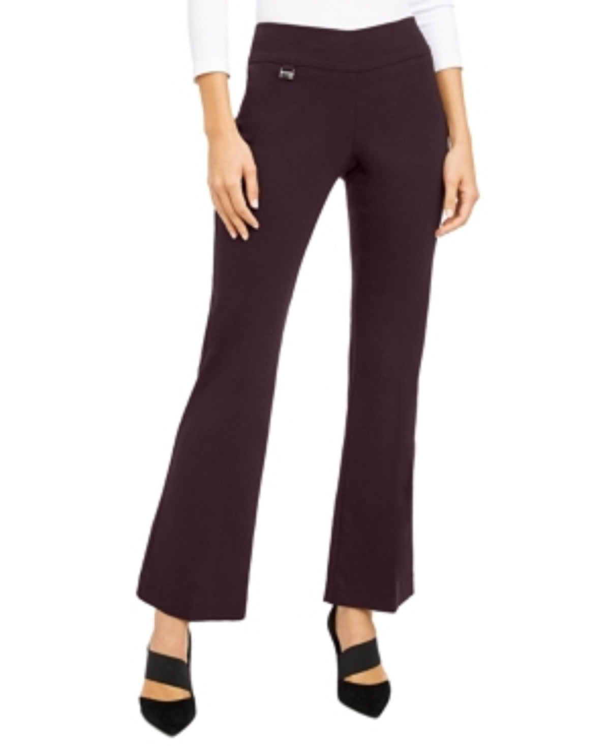 Alfani Women's Pull-On Trousers Red Size 6