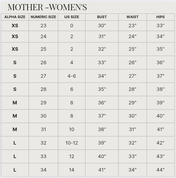Mother - Women's High Waisted Twizzy Skimp Jean