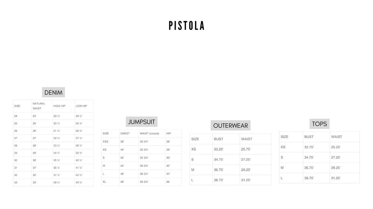 Pistola - Lana High Rise Ultra Wide Leg Jeans