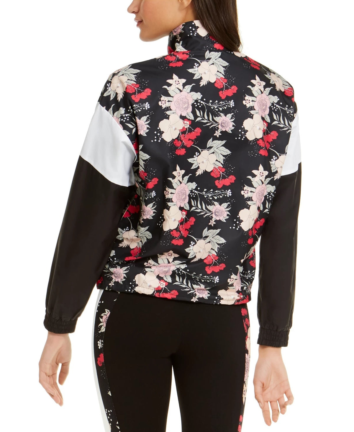 Puma Women's Fitness Workout Athletic Jacket Black Size Large