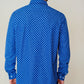 Retro Blues Long Sleeve Tech Shirt