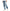 Tommy Hilfiger Men's Slim Fit Tapered Laser Patchwork Jeans Blue Size 33x30