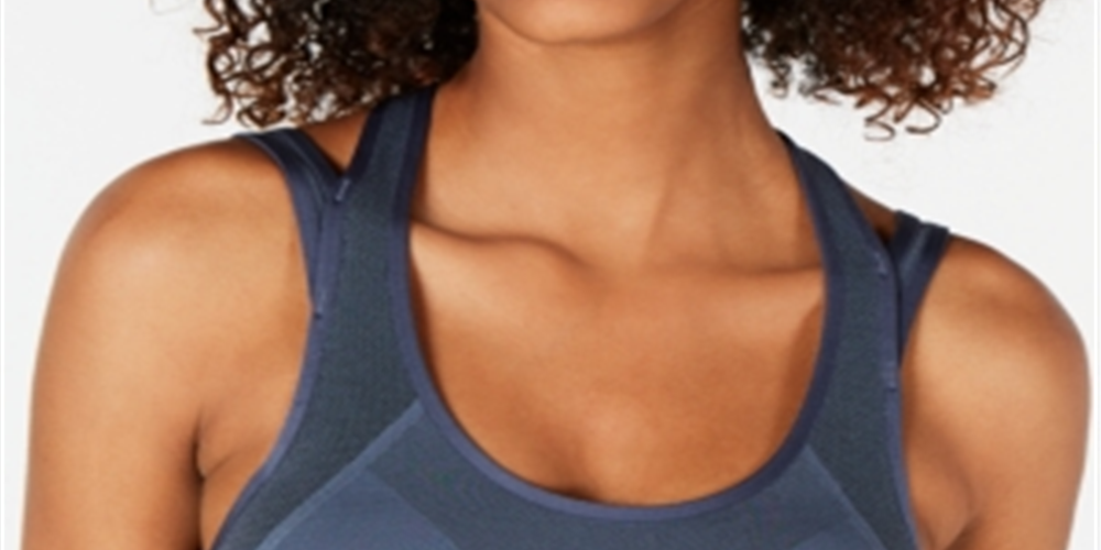 Under Armour Women's Vanish Seamless Mid Sports Bra Silver Size Medium