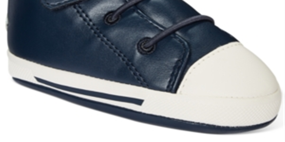 First Impressions Baby Boy's Star Sneakers Blue Size 2