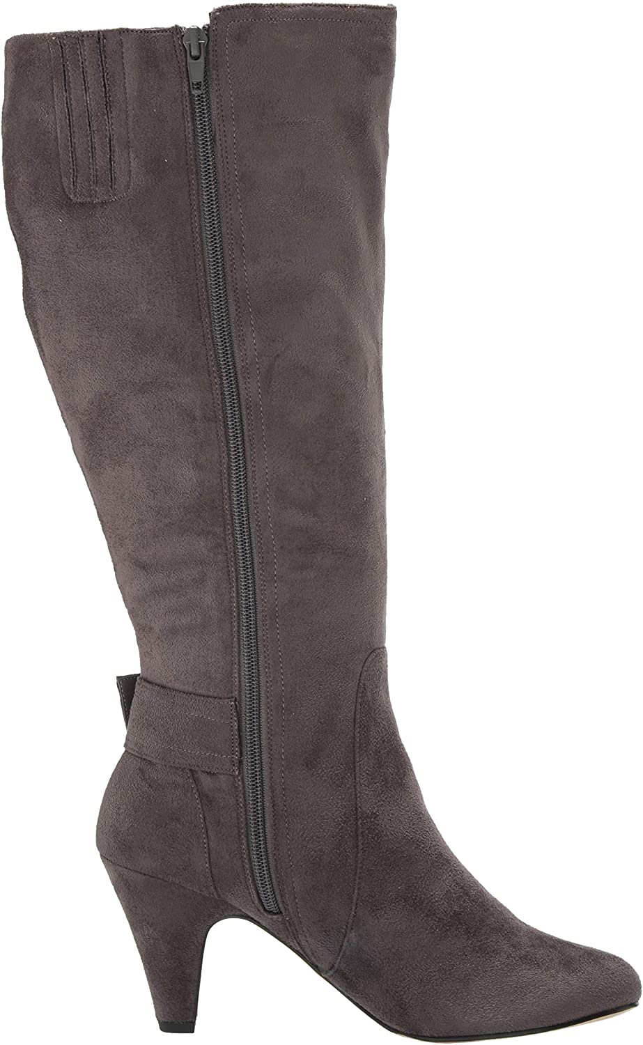 Bella Vita Troy Ii Wide Calf Tall Dress Boots Women's Shoes Gray Size 7 M