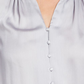 Vince Camuto Women's Smocked Office Blouse Gray Size Small