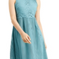 Alfani Women's Lace MIDI Dress Green Size  18