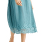 Alfani Women's Lace MIDI Dress Green Size  18