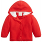 First Impressions Baby Boy's & Girl's Faux Sherpa Lining Hooded Red Size 3-6MOS