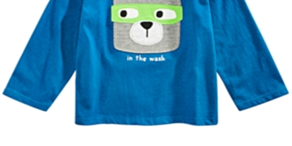 First Impressions Baby Boy's Cape Dog Print T-Shirt Blue Size 12 Months