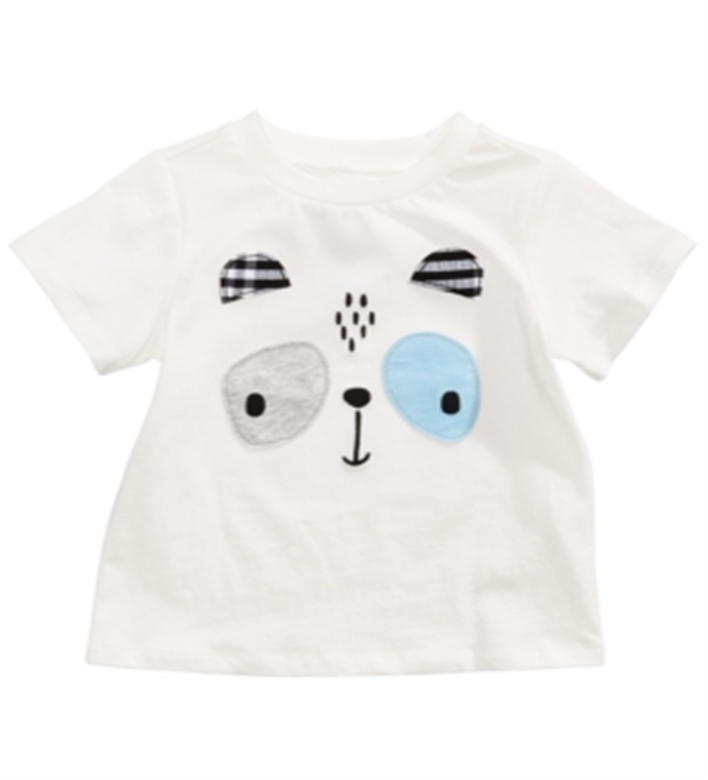 First Impressions Toddler Boy's Panda Print T-Shirt White Size 4T