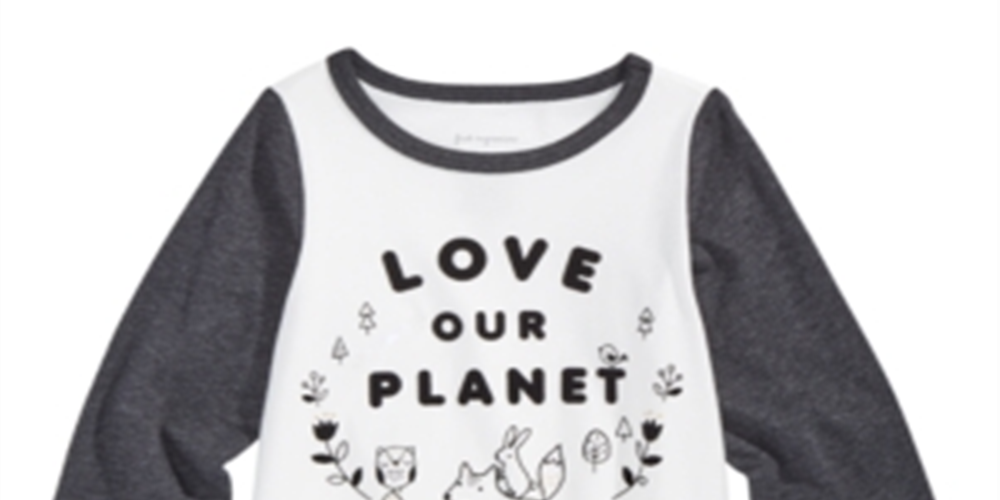First Impressions Toddler Girl's Planet Print Cotton T-Shirt White Size 4T