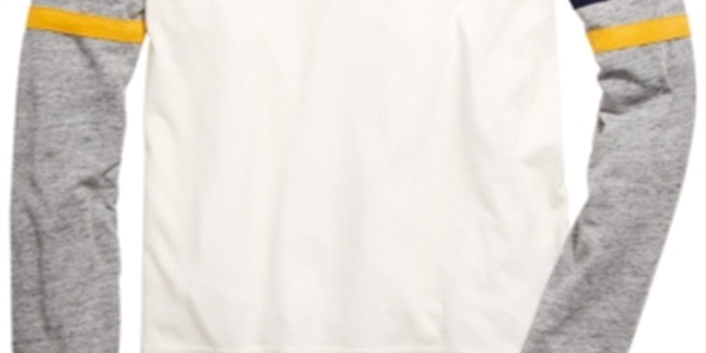 Epic Threads Big Boy's Brett Colorblocked Stripe T-Shirt White Size Medium