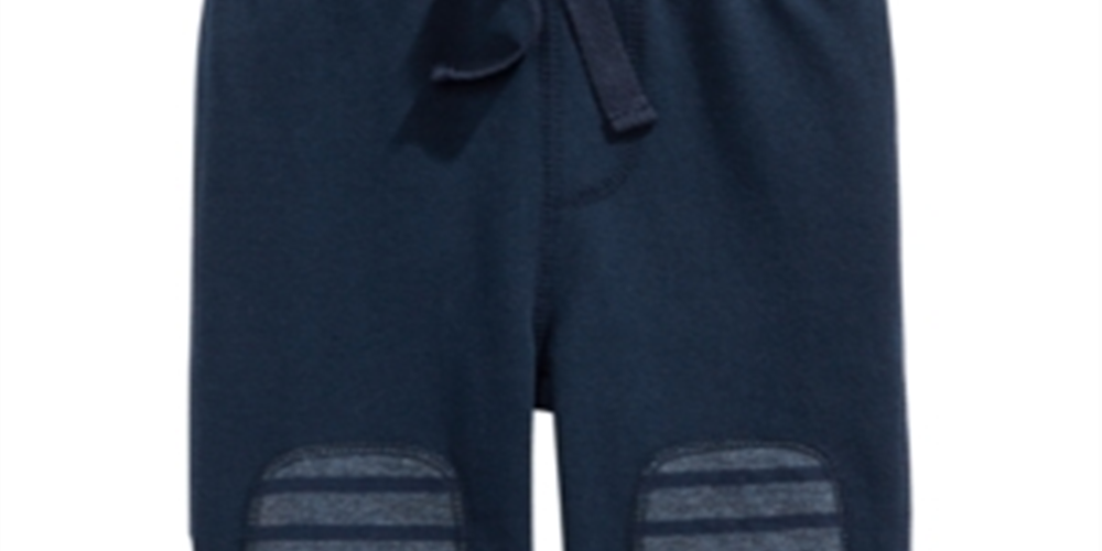 First Impressions Baby Boy's Knee Patch Pants Blue Size 24MOS