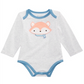 First Impressions Baby Boy's Fox Bodysuit Gray Size Newborn