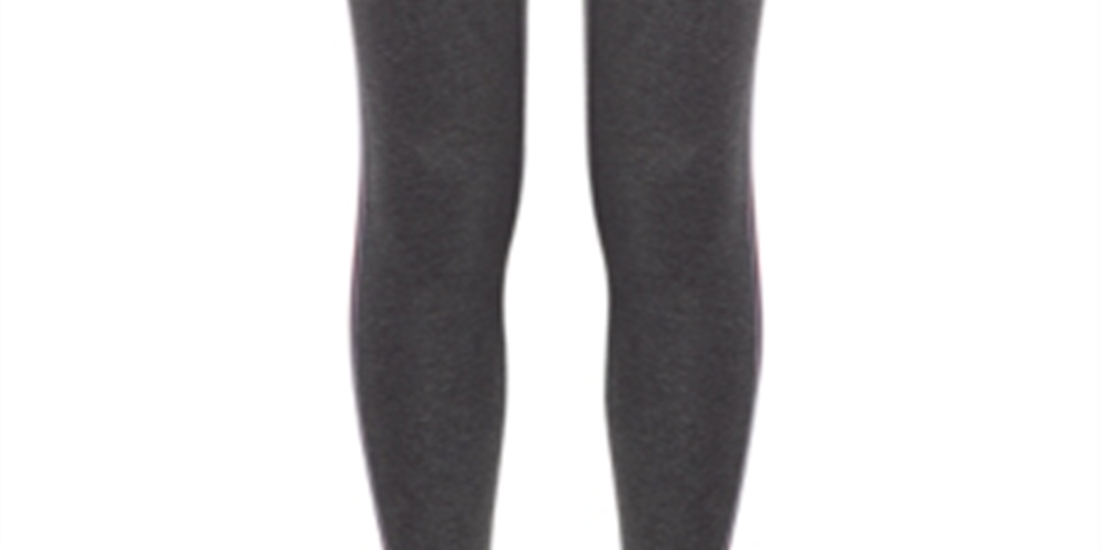 Ideology Big Girl's Side Stripe Leggings Gray Size M