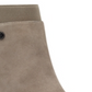 Bandolino Womens Gray Goring Cushioned Bari Pointed Toe Cone Heel Zip-up Leather Booties Brown Size 8 M