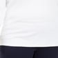 Karen Scott Womens Plus Grommet V-Neck Top White Size 1X