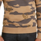 Inc Mens Brown Camouflage Crew Neck Classic Fit Cotton Sweater 3XL