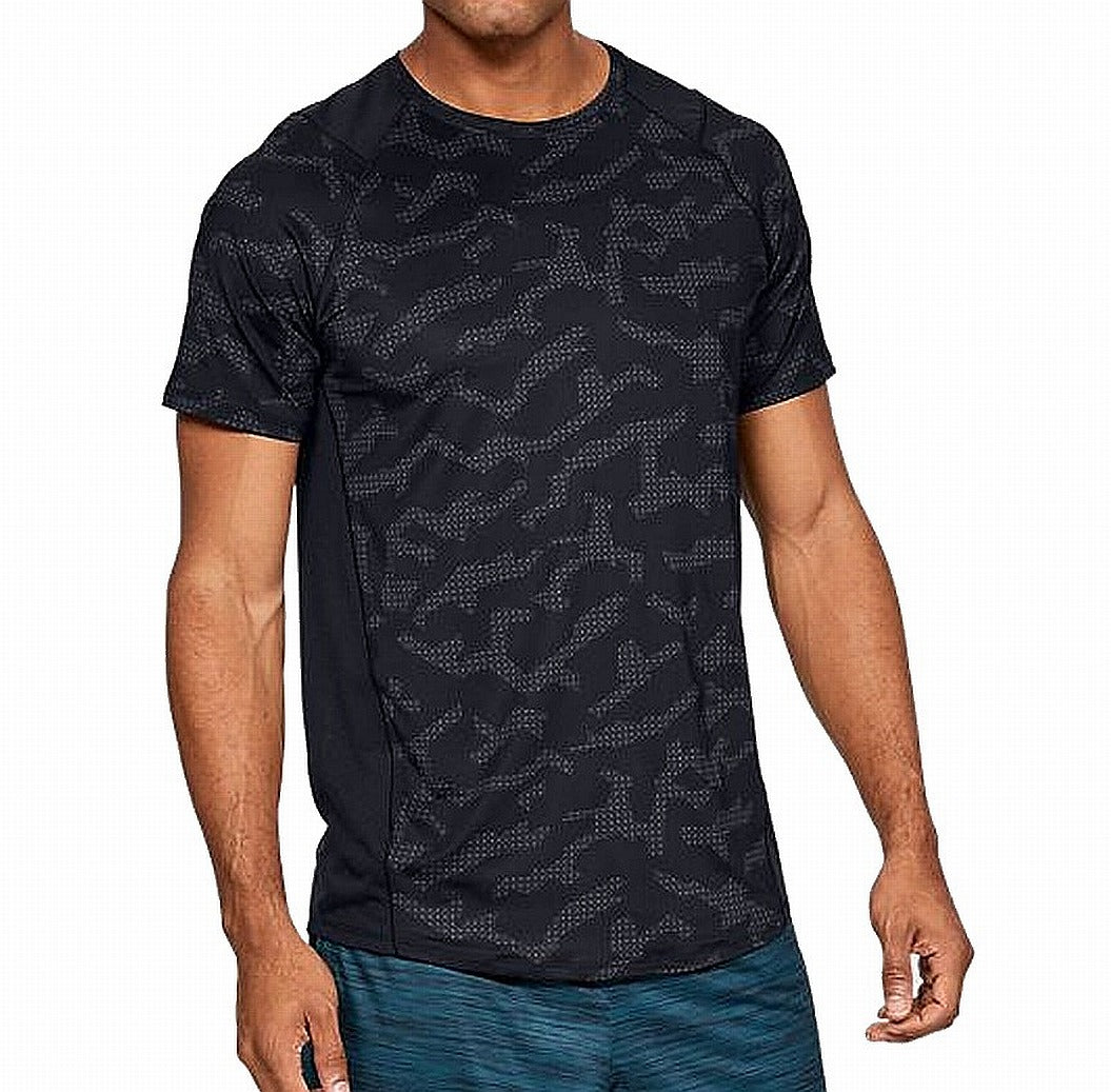 Under Armour Men's Activewear Top  Short Sleeve Black Size XXL