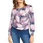 INC International Concepts Women's Keyhole Twist Front Blouse Pink Size Small