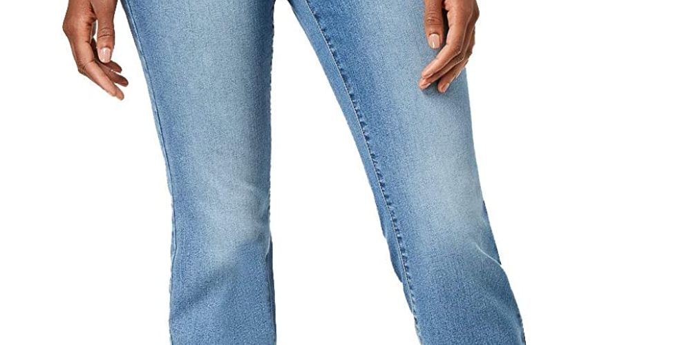 Charter Club Women's Prescott Bootcut Jeans  Astor Wash Size 10S