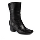 Baretraps Womens Lovelace Round Toe Mid-Calf Boots Black 5 Medium