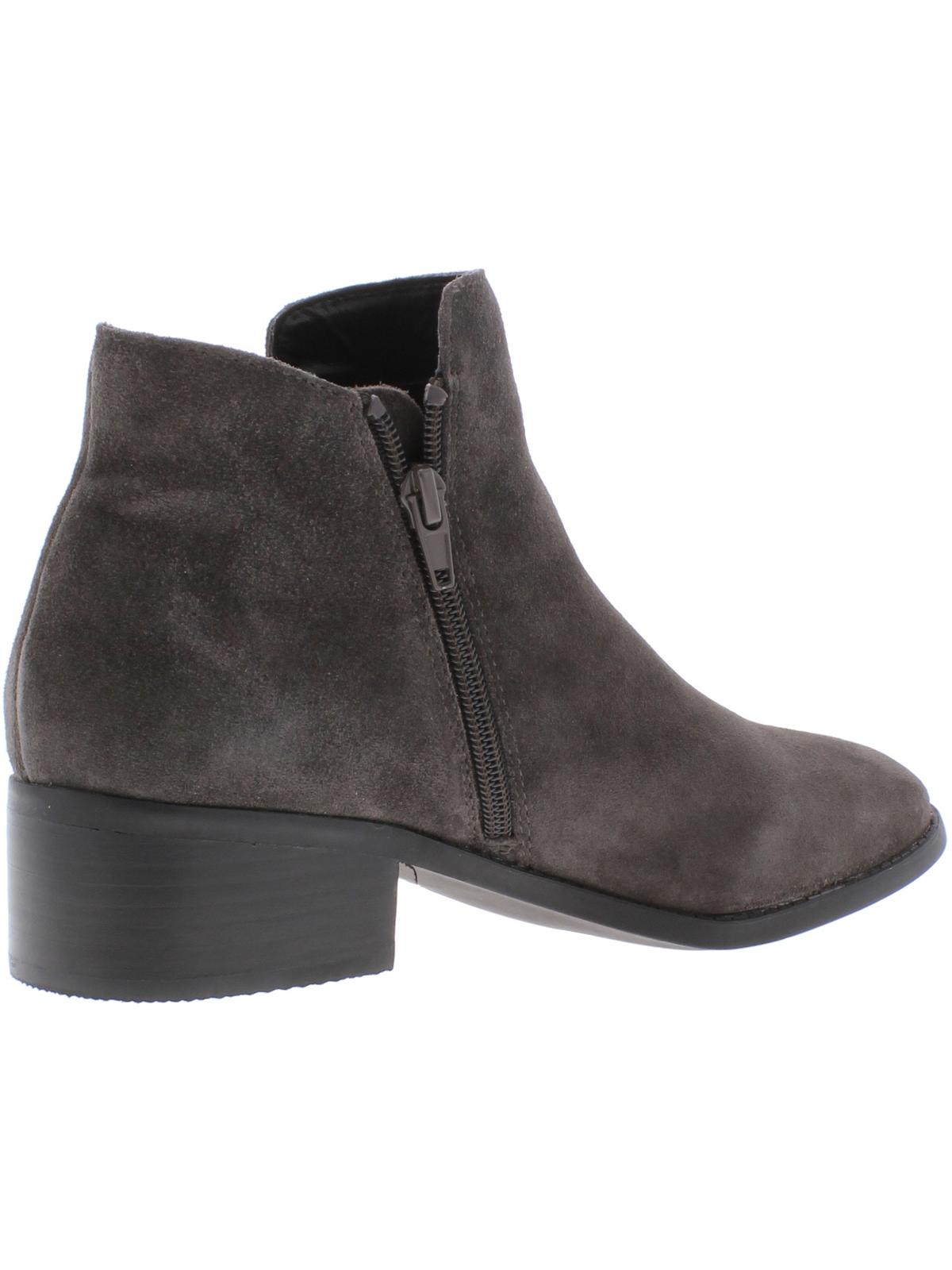 Steve Madden Dacey Suede Ankle Booties Black Size 6