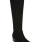 Bar III Womens Vayla Suede Almond Toe Knee High Fashion Boots Black Size 8.5 M