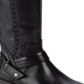 Bare Traps Women's Shoes Abram Fabric Closed Toe Knee High Fashion Boots Black Size 10M