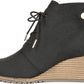 Dr. Scholl's Women's Conquer Wedge Bootie Black Size 8 M