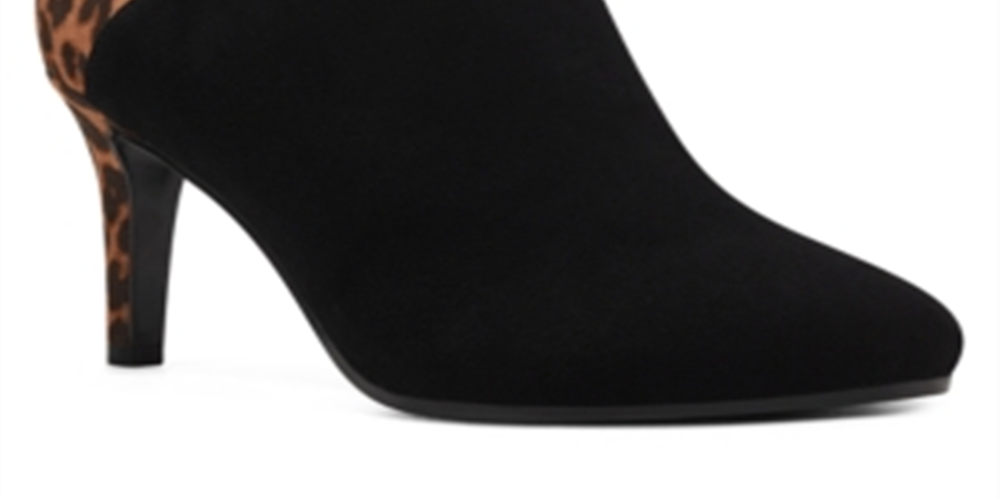 Bandolino Women's Dawn Leather Comfort Shooties Black Size 9 M