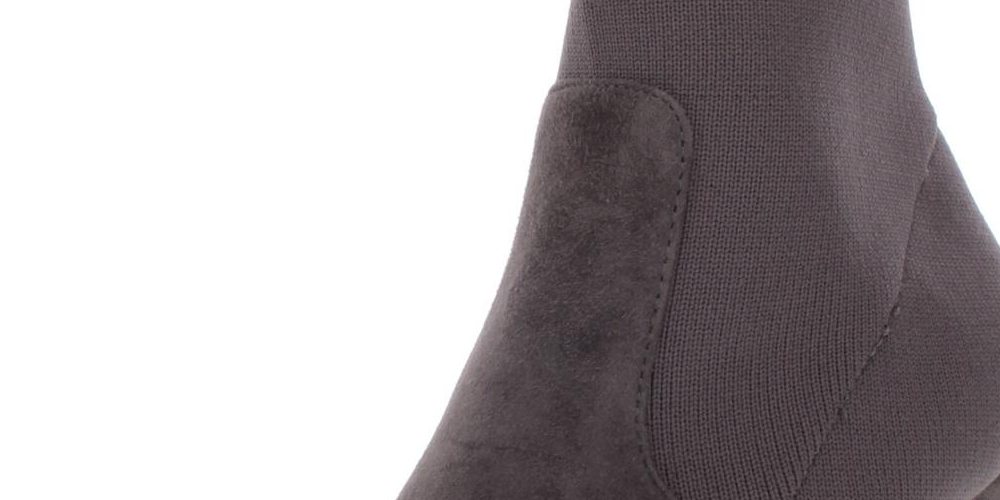 Steve Madden Women's Remy Sock Booties Gray Size 9 M