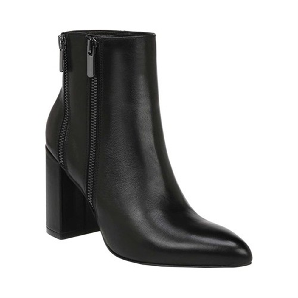 Fergalicious By Fergie Women's Footwear Enigma Block Heel Bootie Black Size 5 M